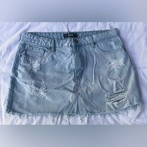 Aeropostale jean skirt